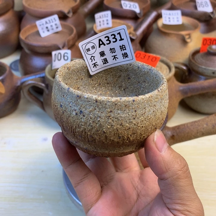 云南手工柴烧茶器买杯子送罐子