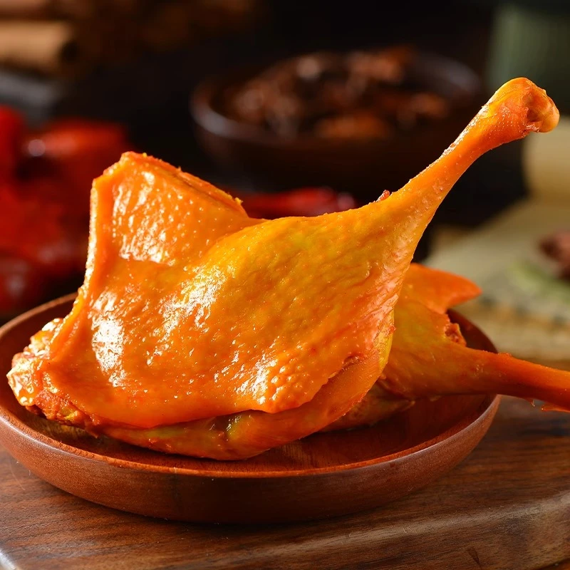 【田子专属】5只盐焗大鸭腿开袋即食麻辣鸭腿充饥解馋熟食零食夜宵