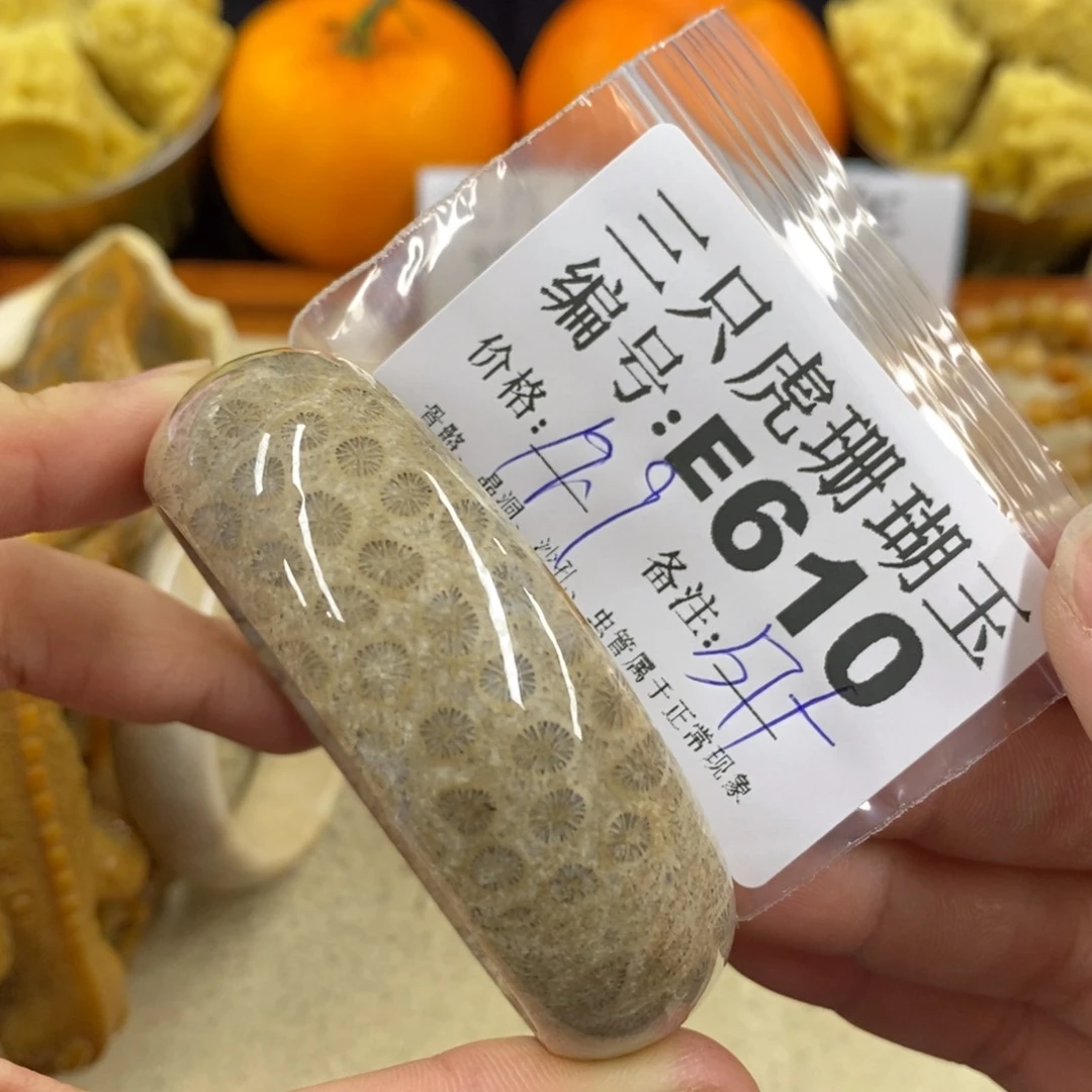 硅化珊瑚（珊瑚玉）1未镶嵌怡****⁸