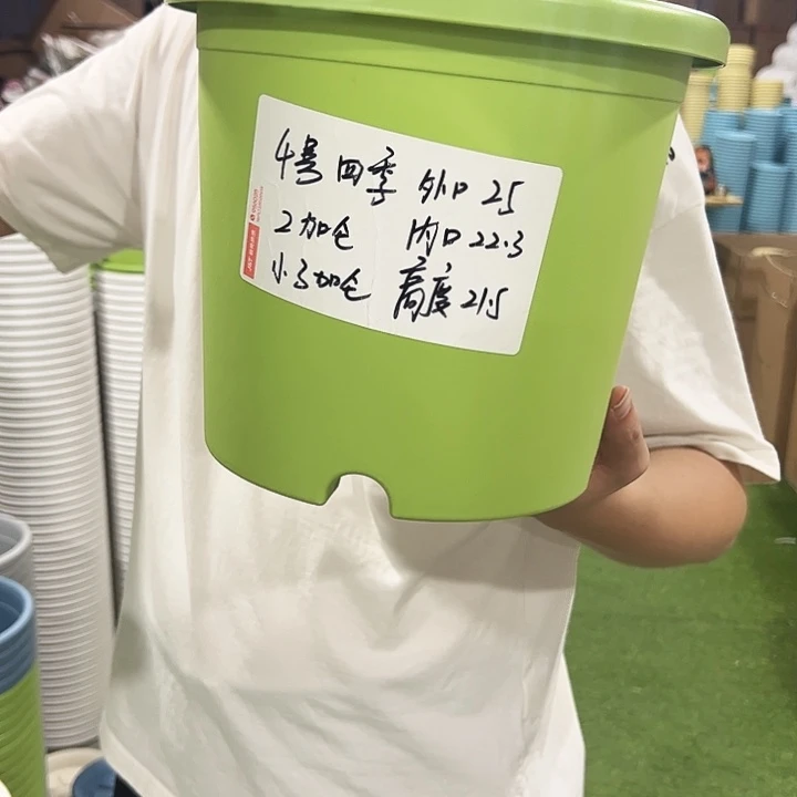 特价4号口25高18果绿色10只无托