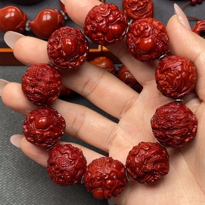 手串橄榄核.*九龙