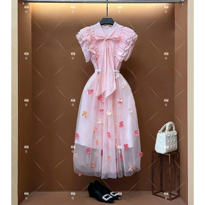 【G】春夏优雅百搭时尚中国风女装连衣裙 GS-55135