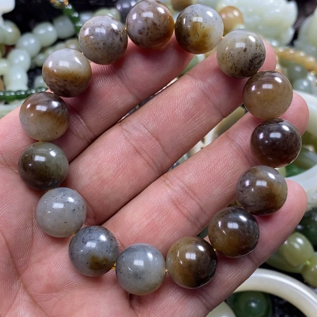 和田玉手链未镶嵌