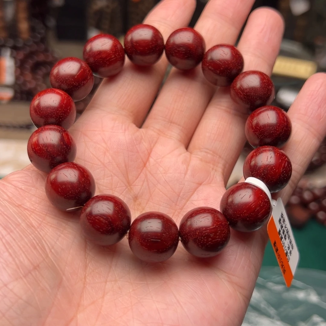 手串/手链檀香紫檀（小叶紫檀）1.5原汁原味泥料36克特价款