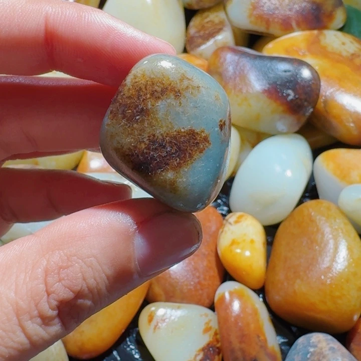 和田玉未镶嵌挂件25克