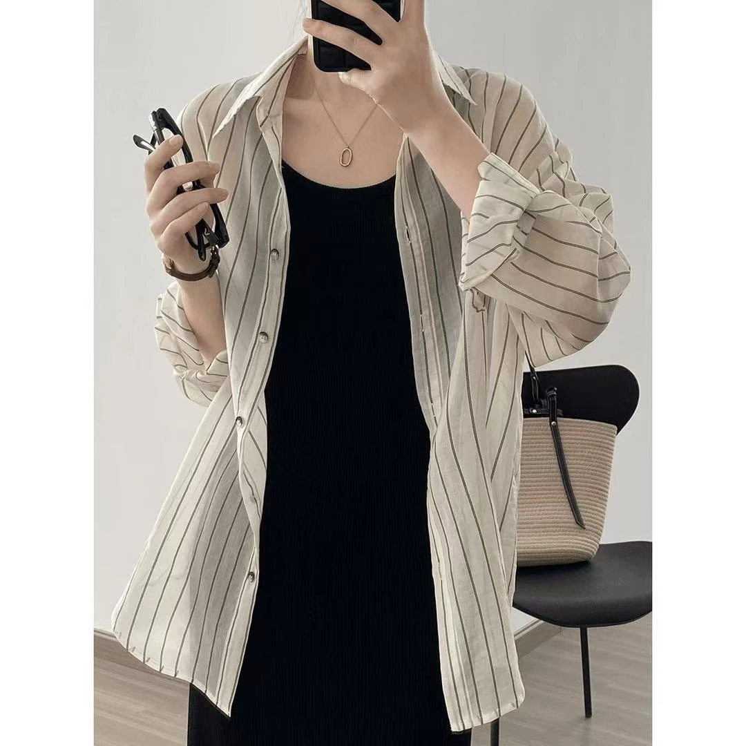 薄款防晒衣女2025夏季新款韩版超仙仙女防晒开衫百搭衬衫外套透气