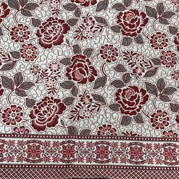 孤2808玫瑰花长方桌布