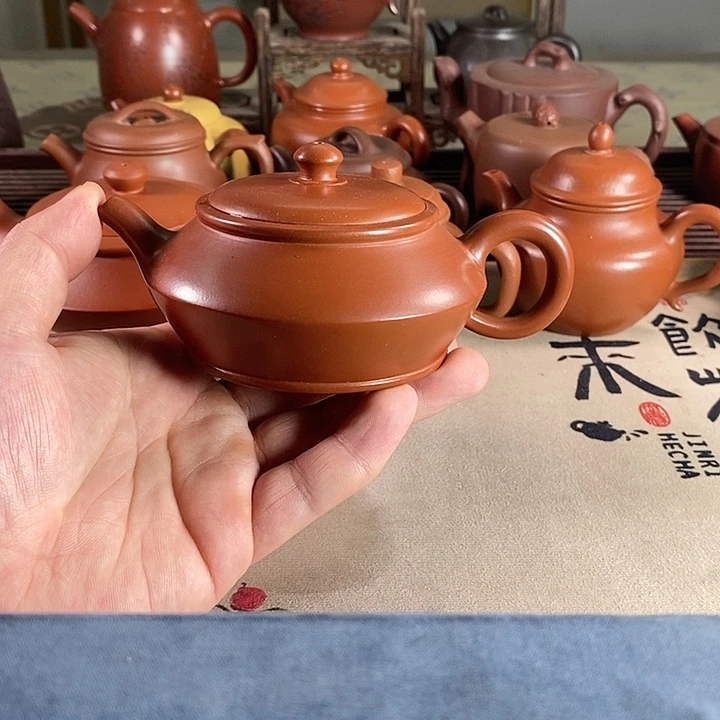 茶壶段泥紫砂的微瑕