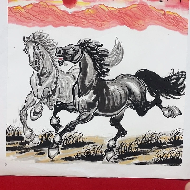 日新画作欣赏作品