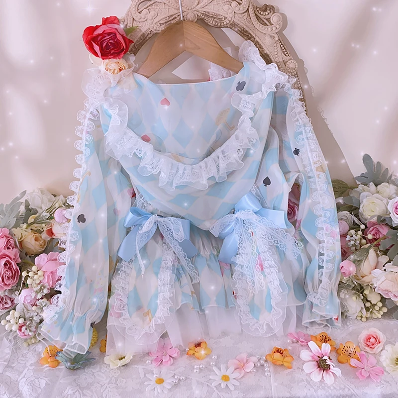 【防晒衣拍这里】儿童防晒衣女童连帽皮肤衣公主蕾丝百搭女宝甜美