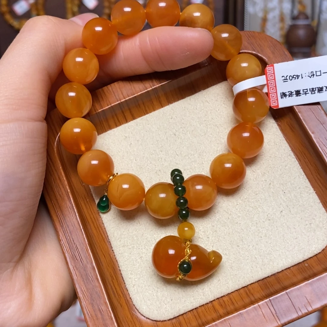 【闪购商品】手链蜜蜡未镶嵌手串