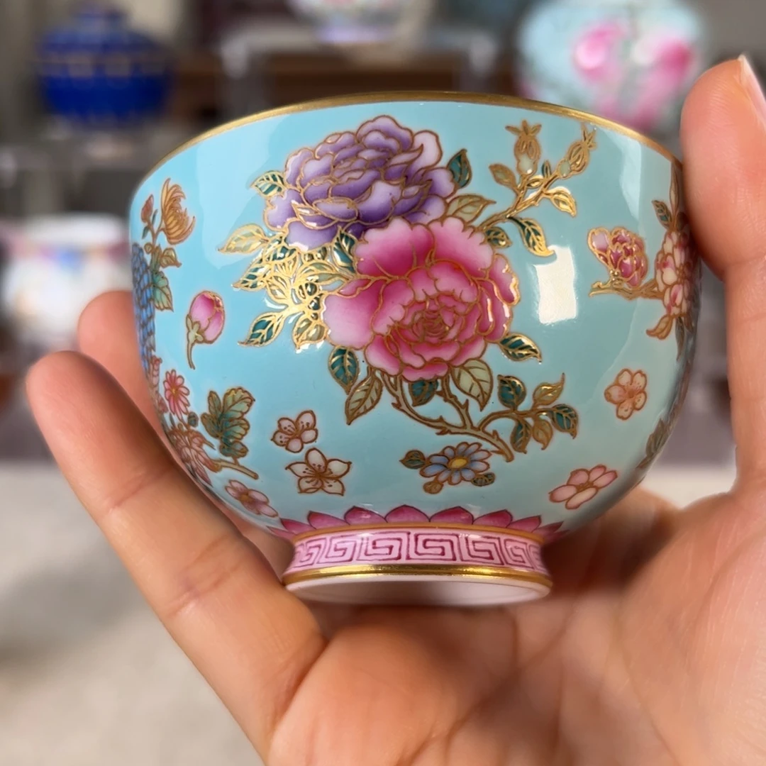 纯手工手绘 高端茶器