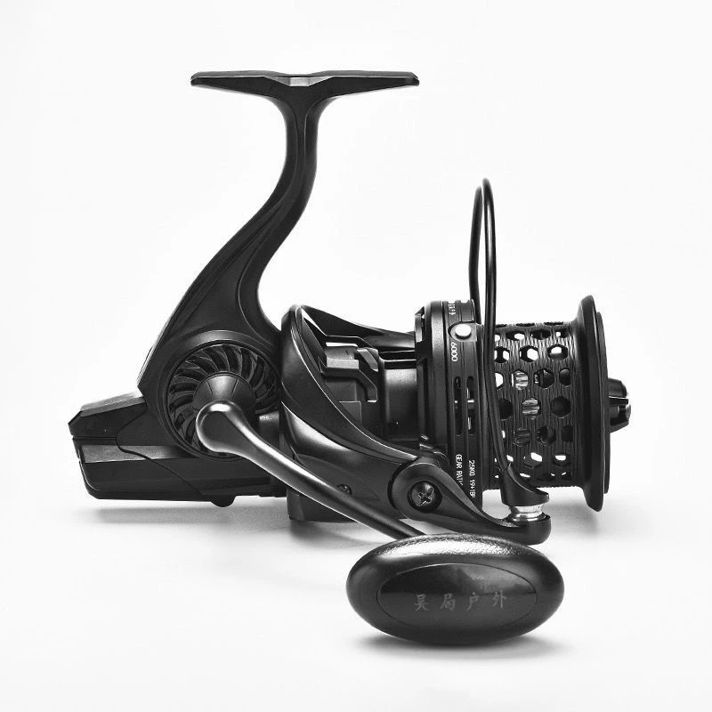 鱼牢儿吴局户外四代黑武士6000型7000型碳纤维主体远投轮