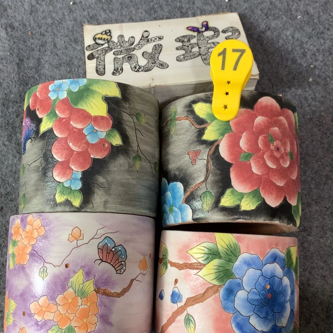 加**猪福利微瑕红陶花盆