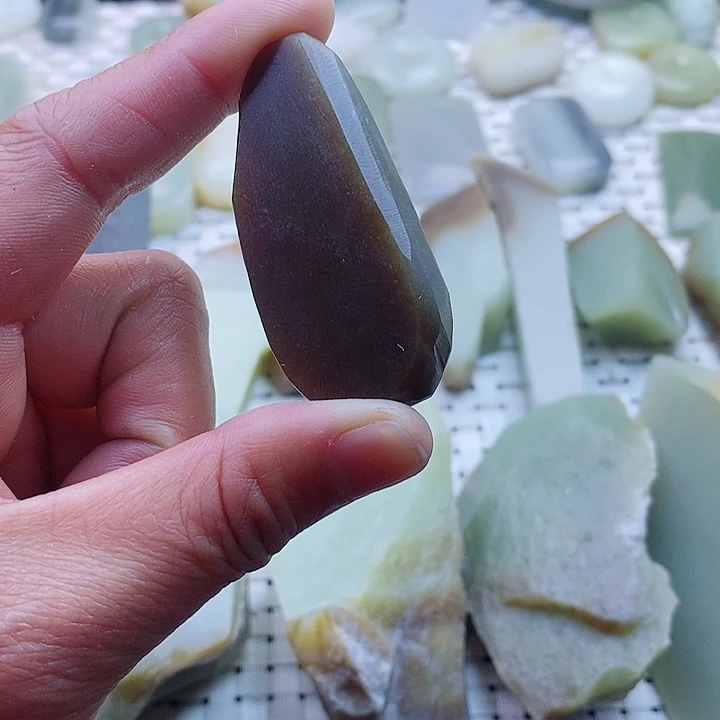 和田玉和田玉且末糖未镶嵌道*