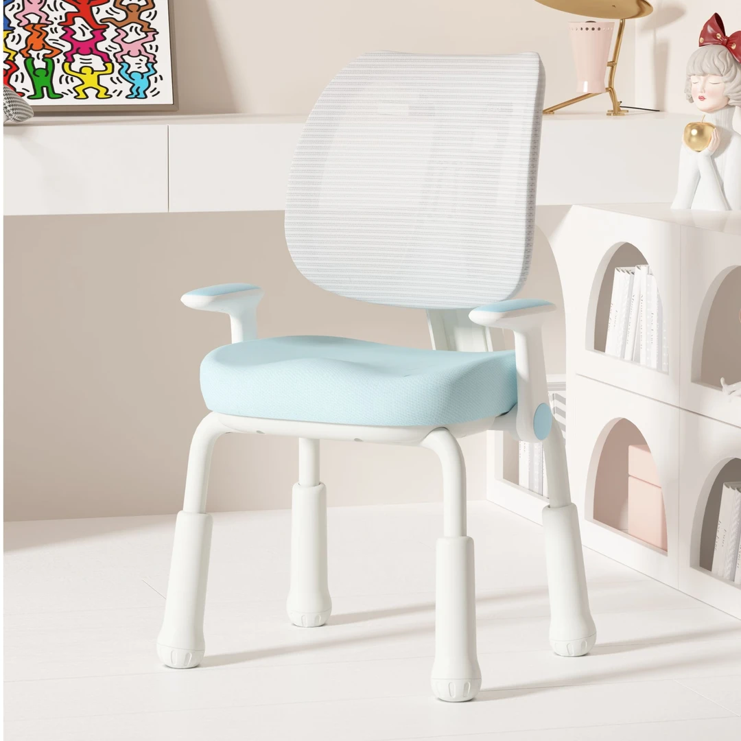 秀谛亚儿童学习椅小学生家用可升降写字椅子餐椅矫正坐姿座椅