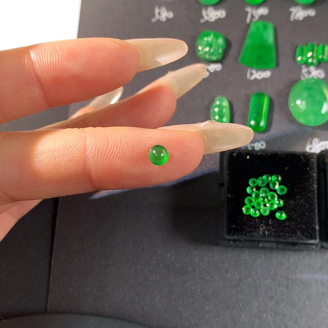 翡翠散珠4.5/4.09/2.4翡翠翡翠