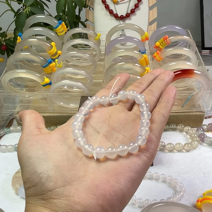 玛瑙/玉髓未镶嵌手镯