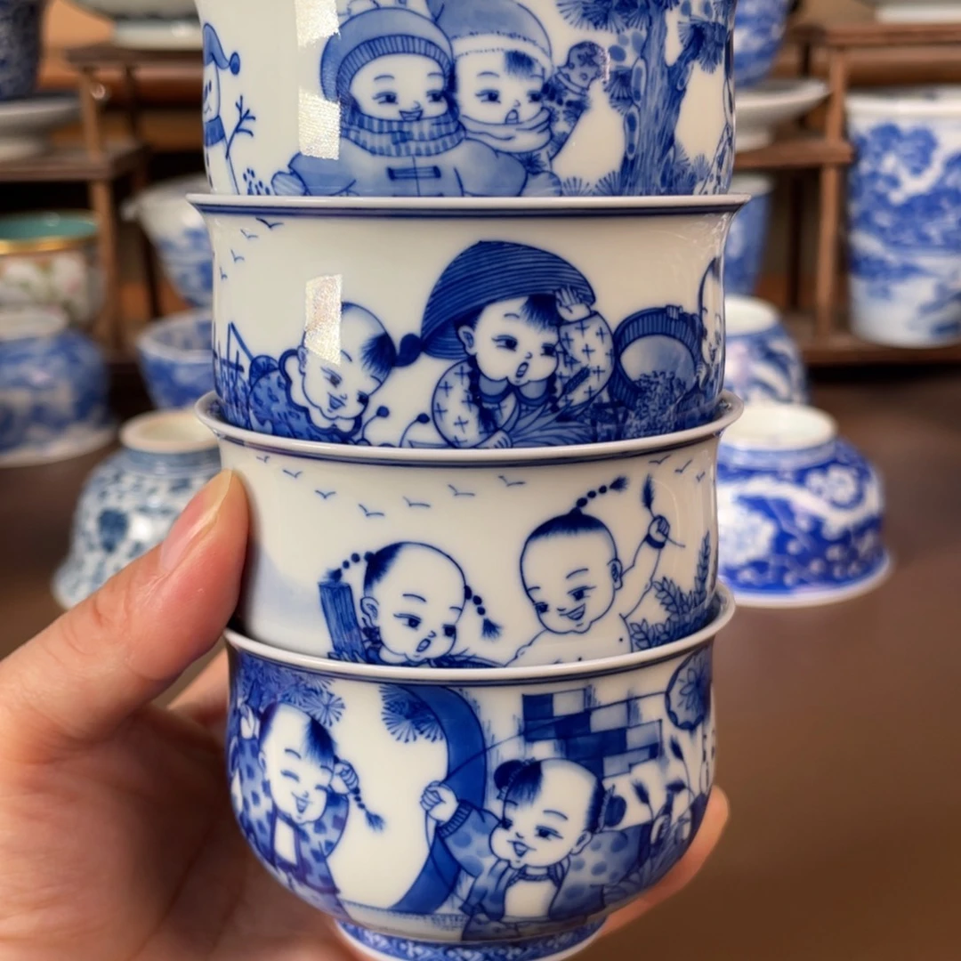 景德镇陶瓷手工手绘