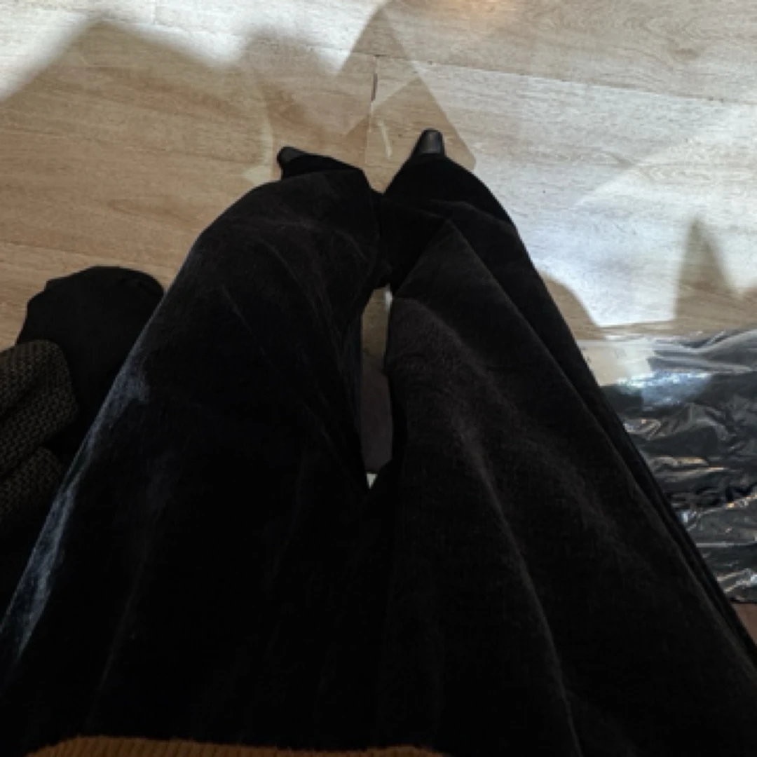 【灯芯绒裤】设计感显瘦直筒裤