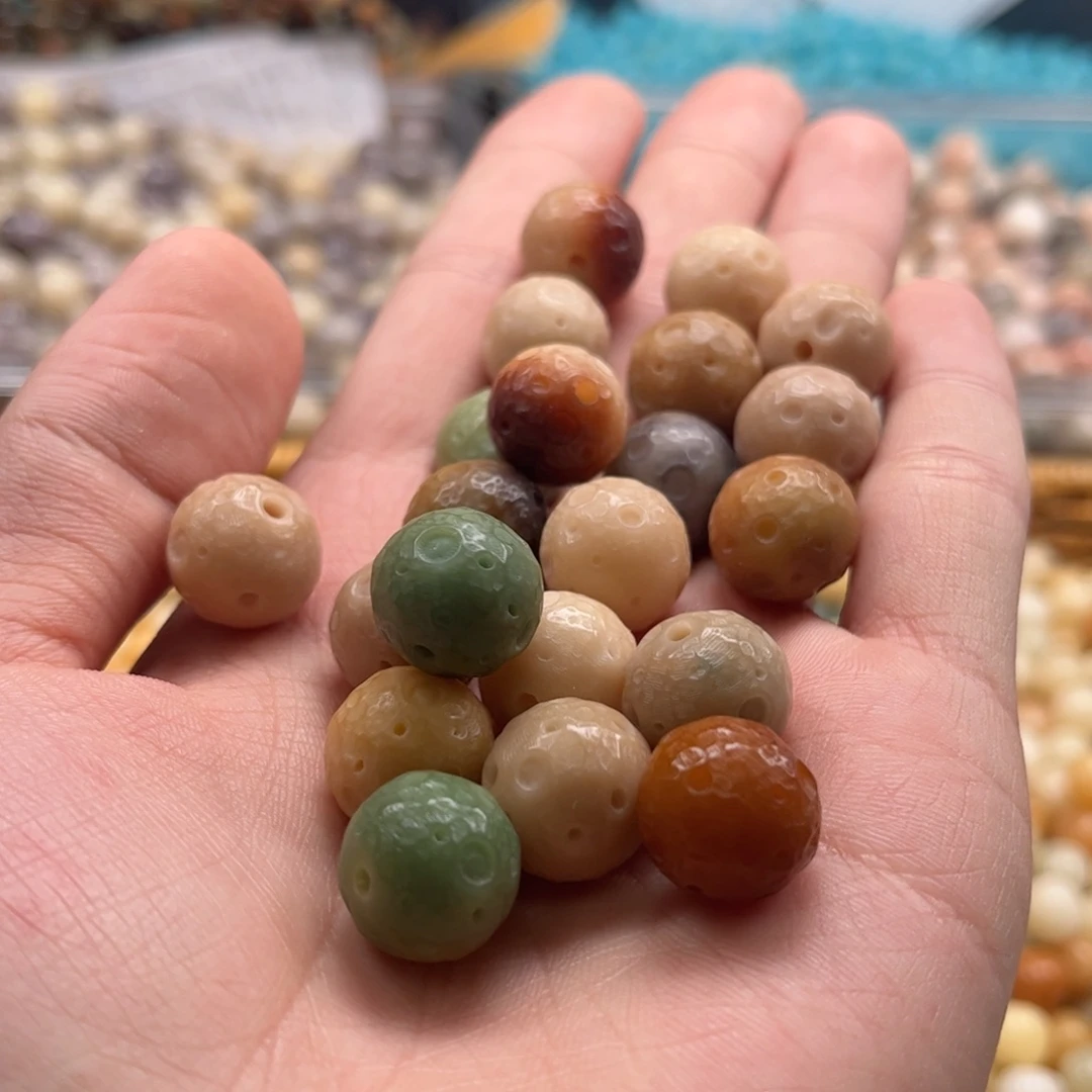 【闪购商品】白玉菩提吊坠c15/20+2颗星球