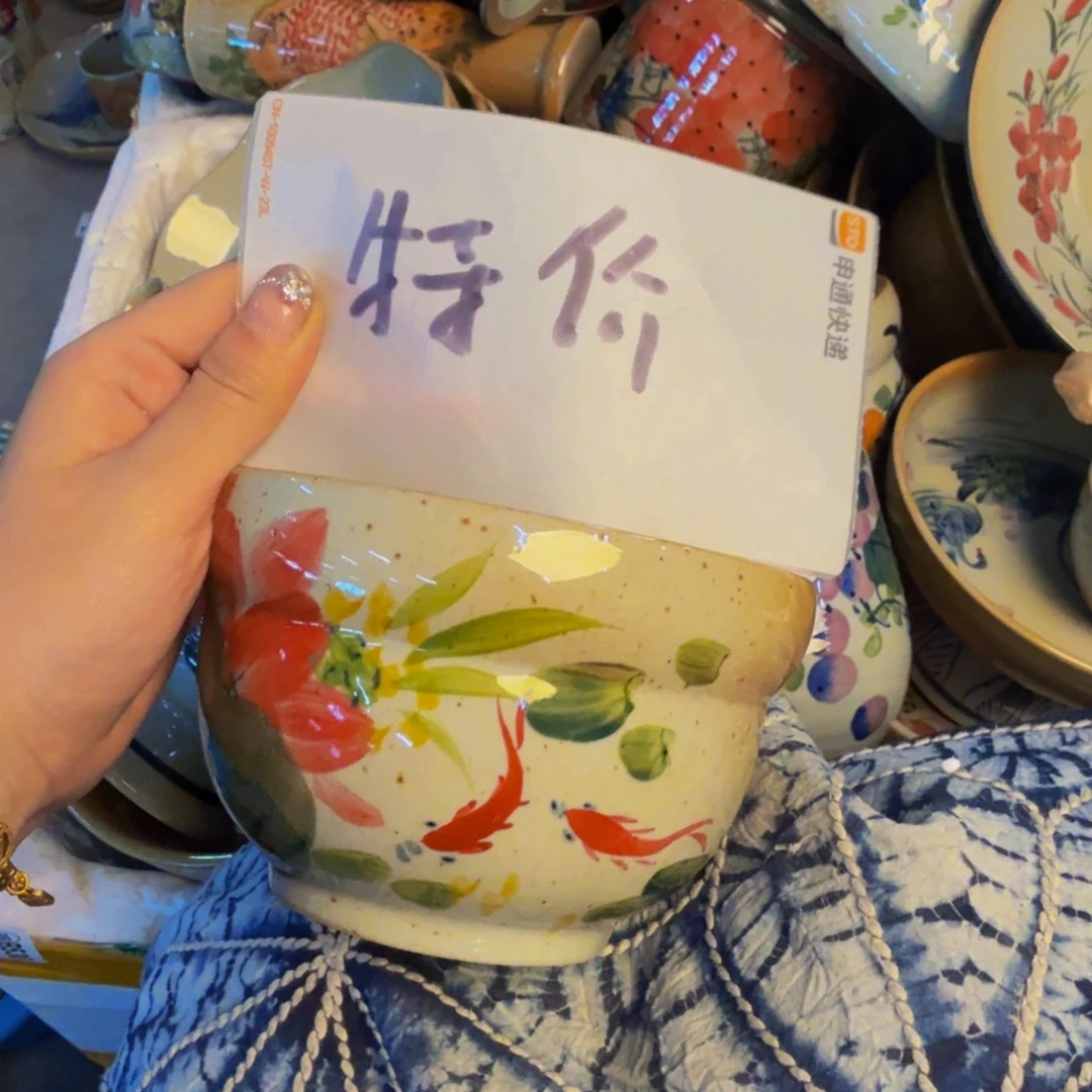 瓷片景德镇陶瓷手工手绘