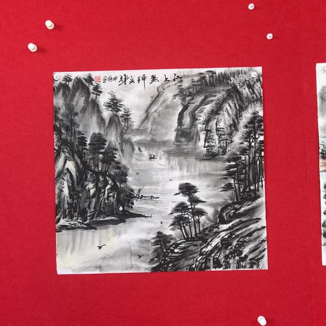 国画绘画国画作品