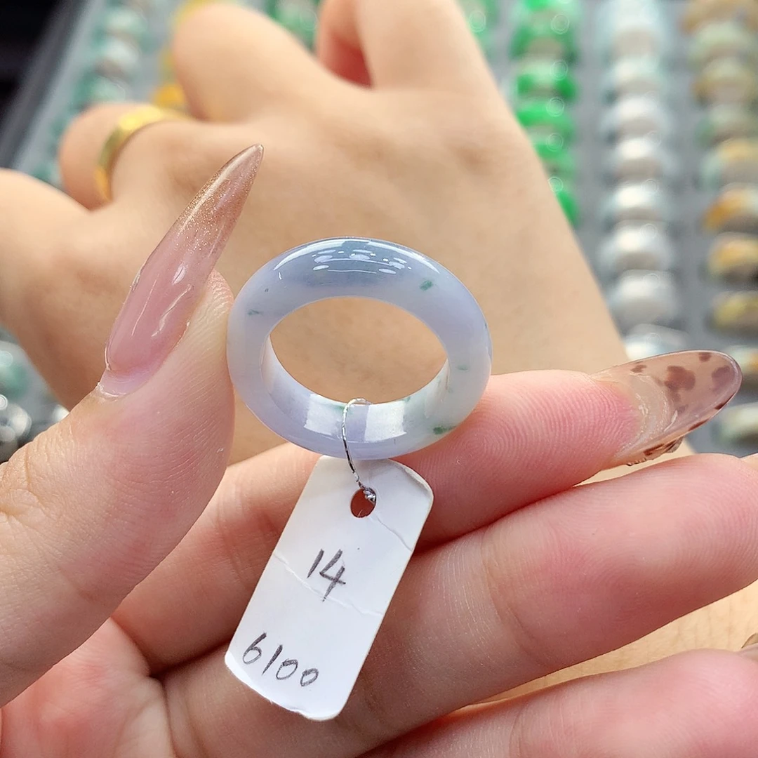 未镶嵌戒指翡翠14号