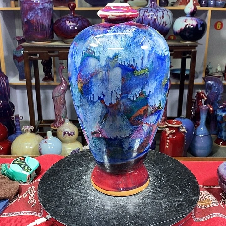 瓶中国神垕精品钧瓷
