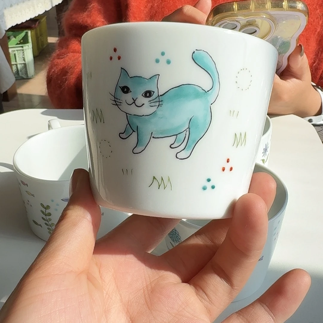 瓷片设计师款猫咪