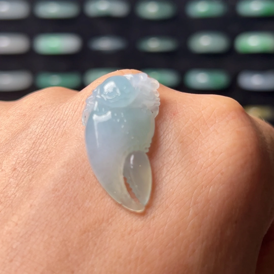 定制翡翠未镶嵌挂坠