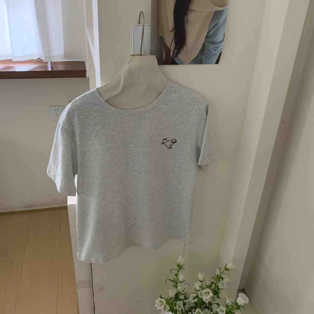 8514小版pu小狗短袖