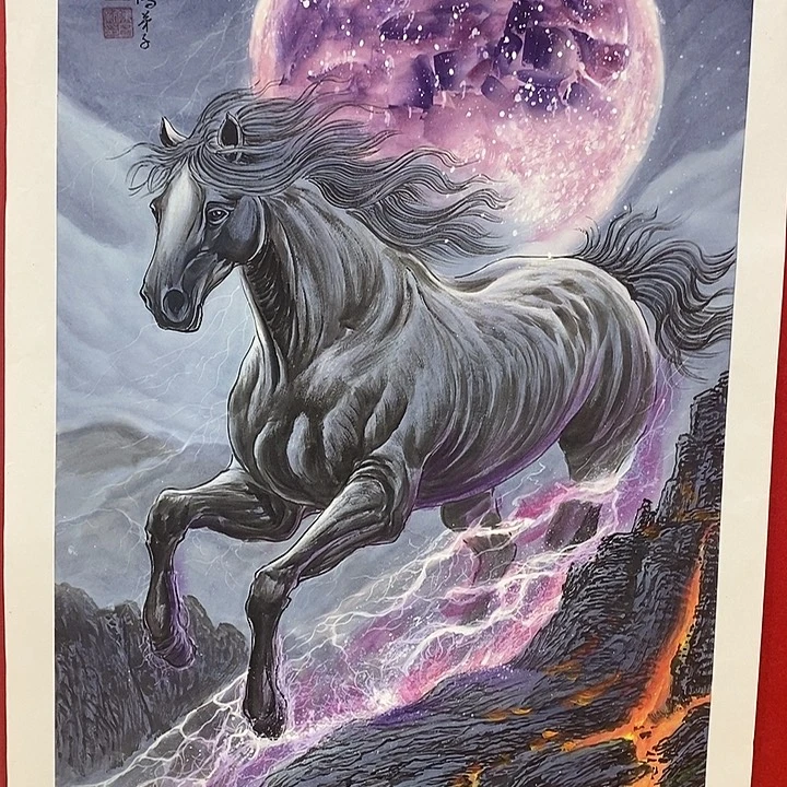 日新画作欣赏作品