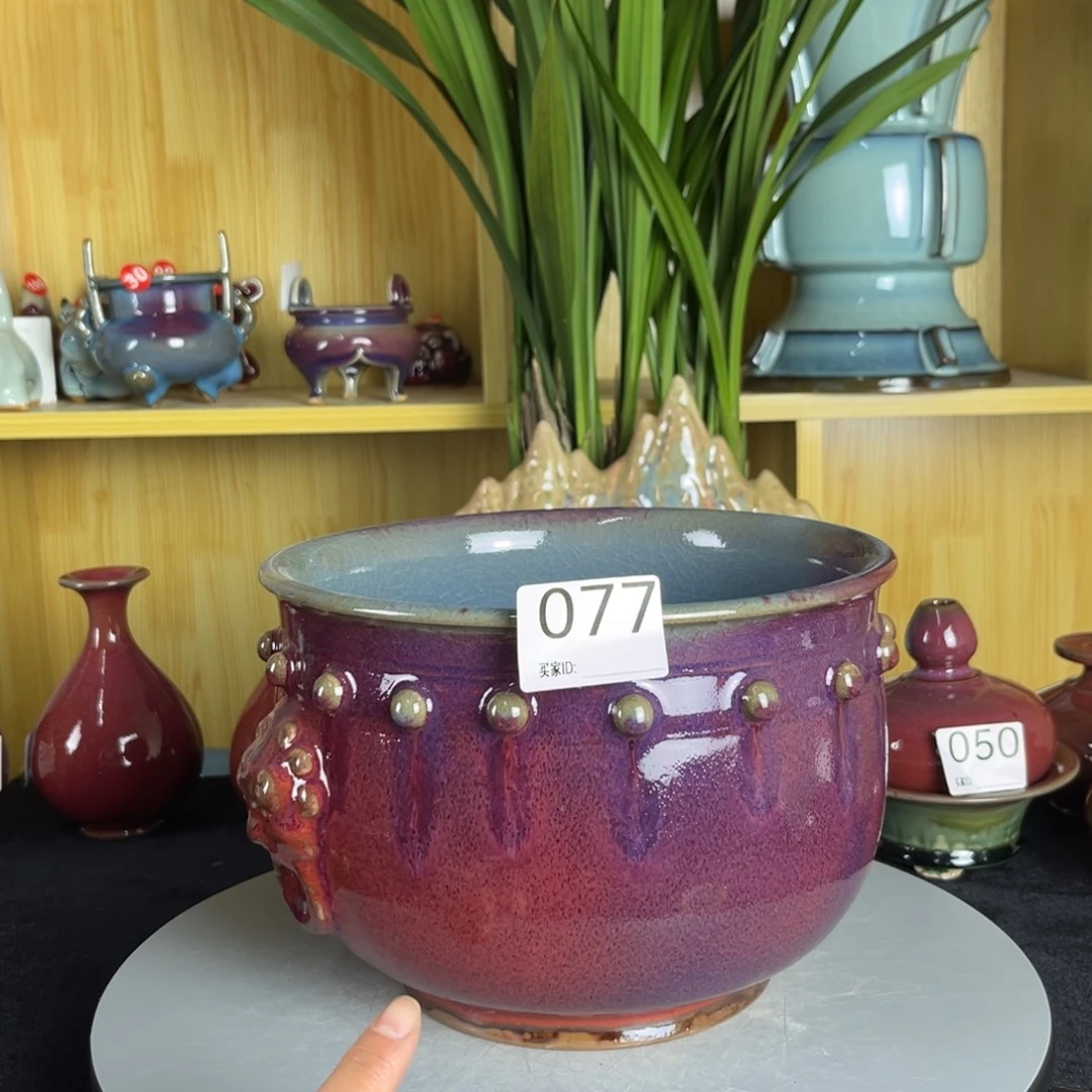 陶摆件钧瓷钧瓷钧瓷