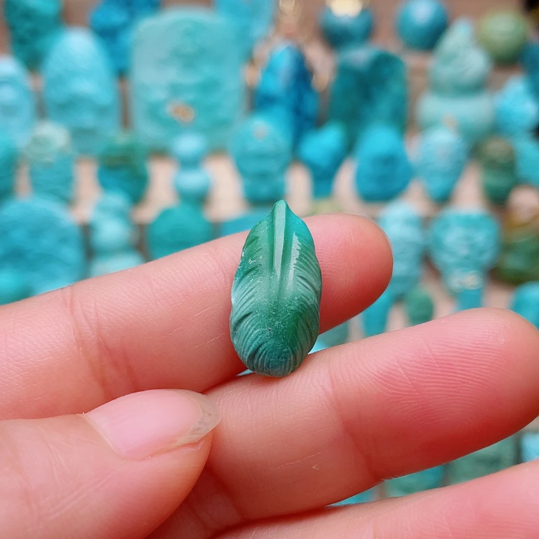 未镶嵌绿松石吊坠(不含链)