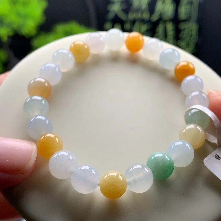 未镶嵌手链翡翠卡8