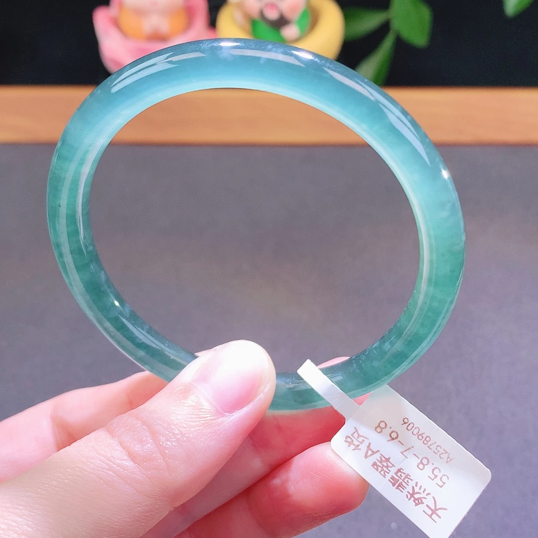 翡翠未镶嵌手镯天然翡翠