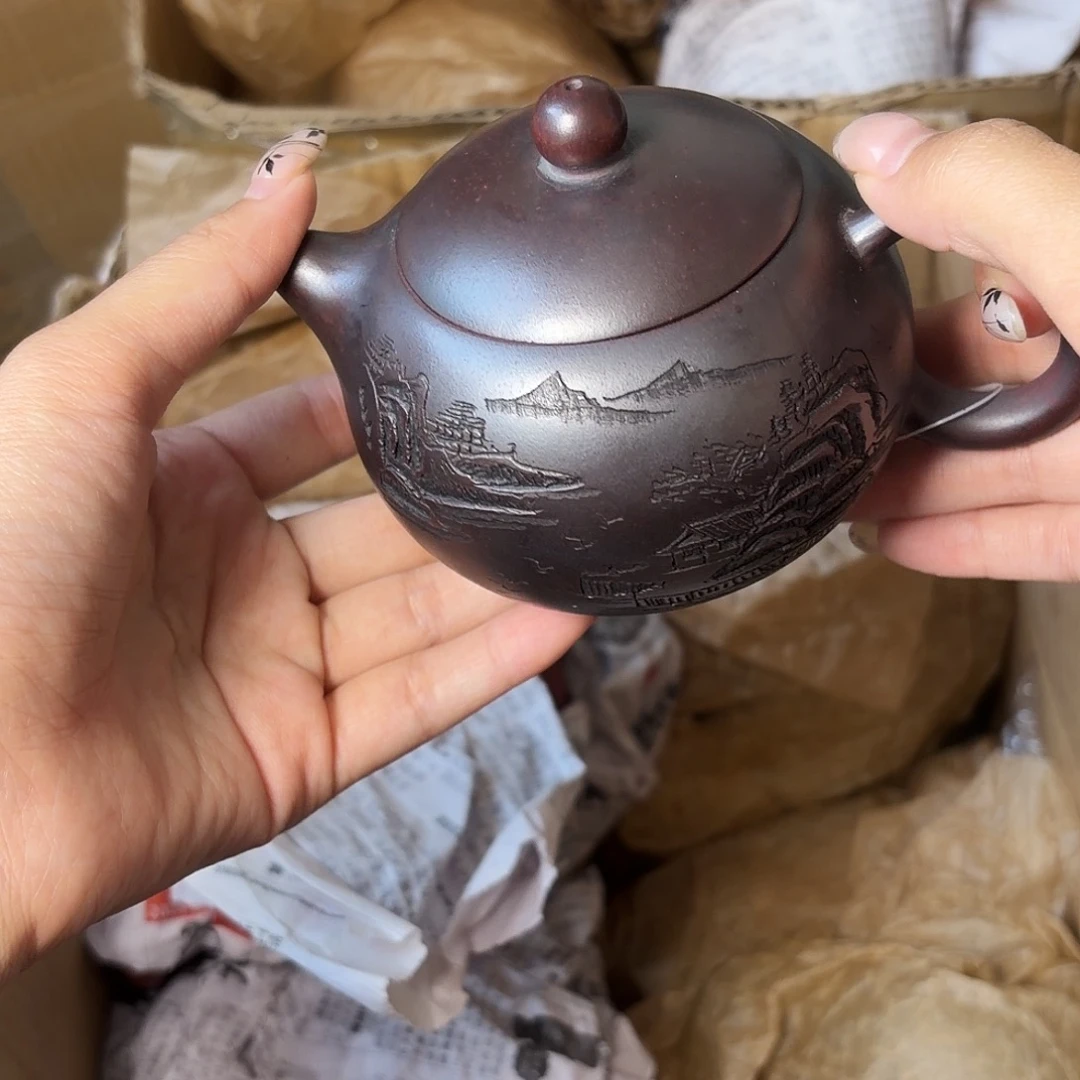 甄选宜兴本土紫砂壶