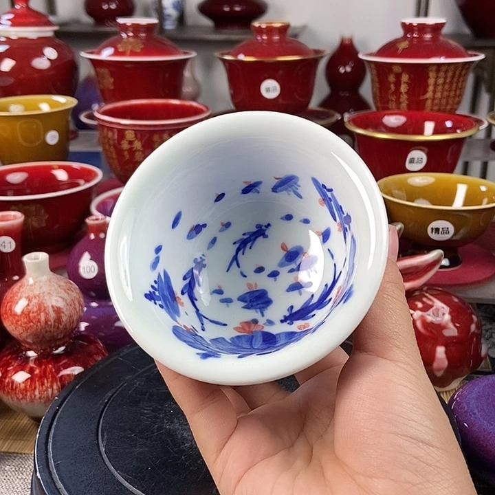 陶瓷景德镇名陶坊原矿郎红