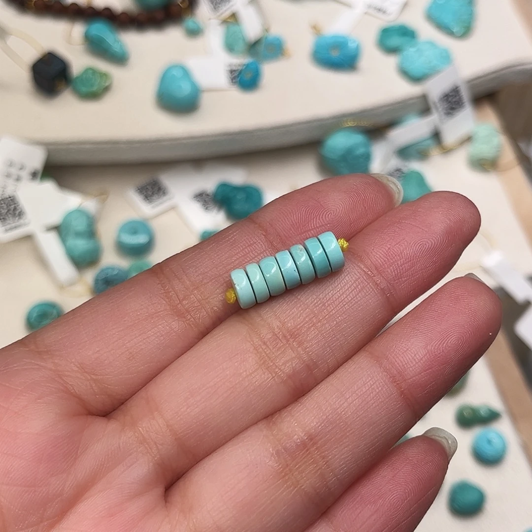 绿松石未镶嵌配饰