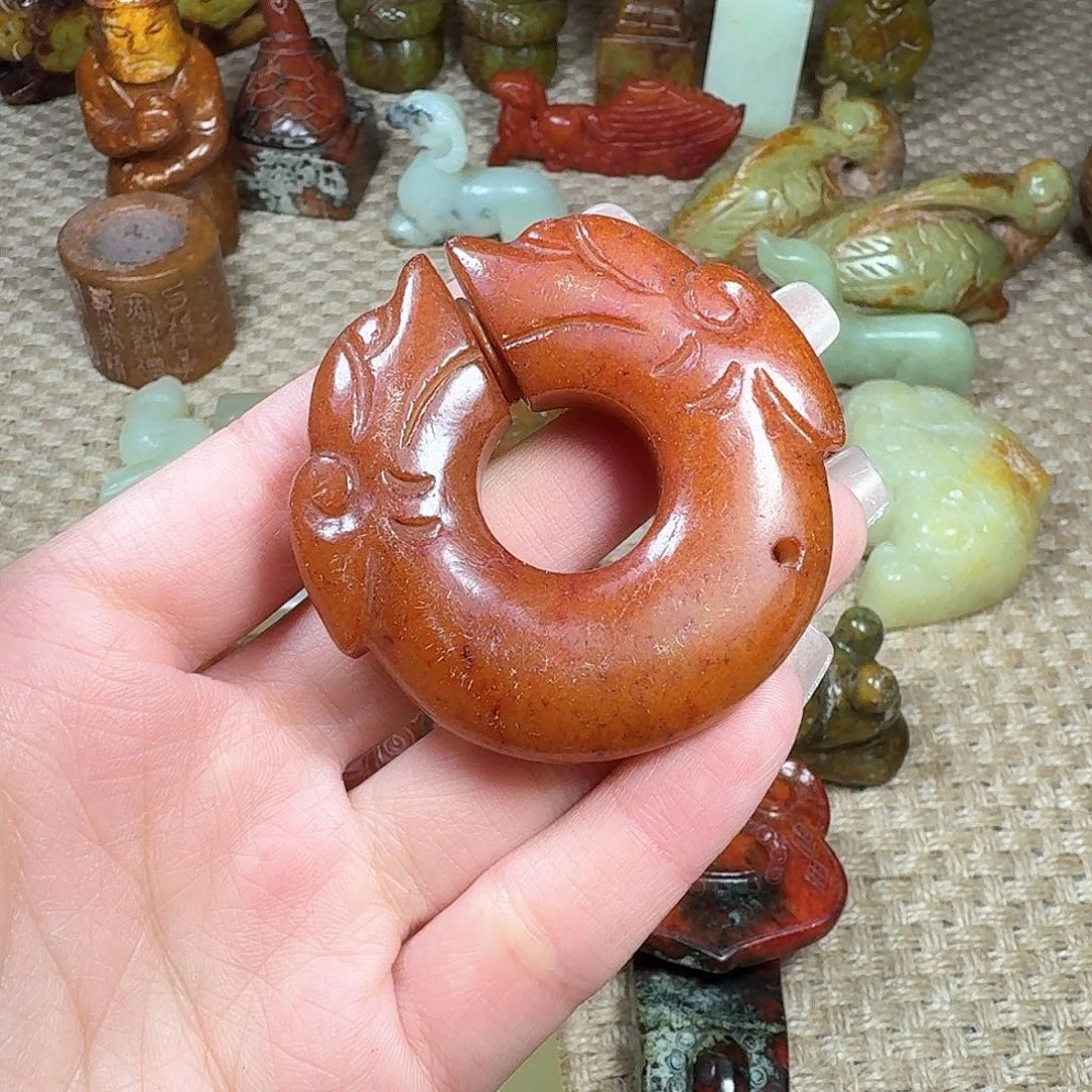 白玉菩提手串挂件