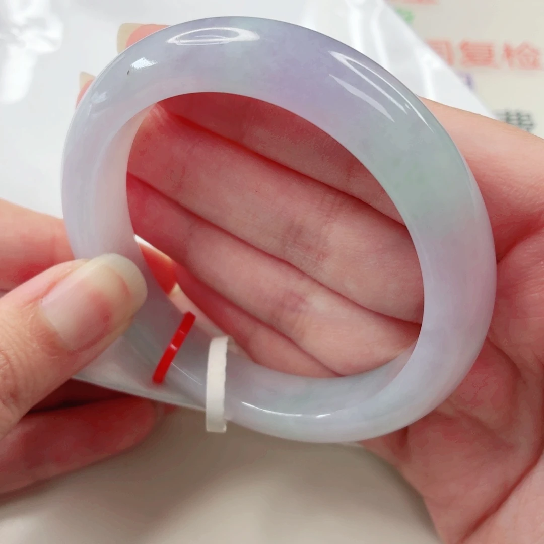 翡翠未镶嵌手镯56.5圈x160