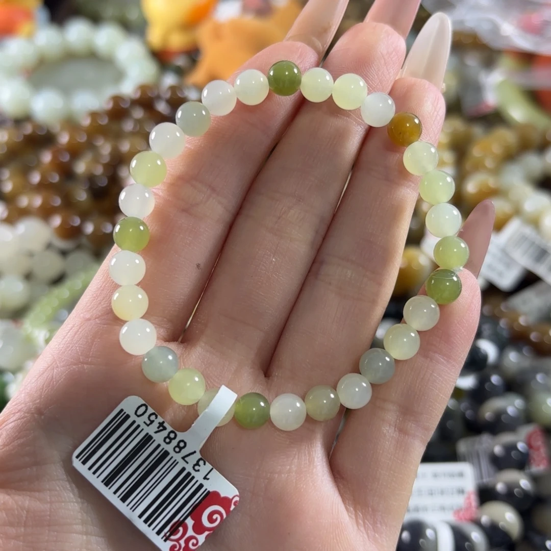 和田玉未镶嵌手链102