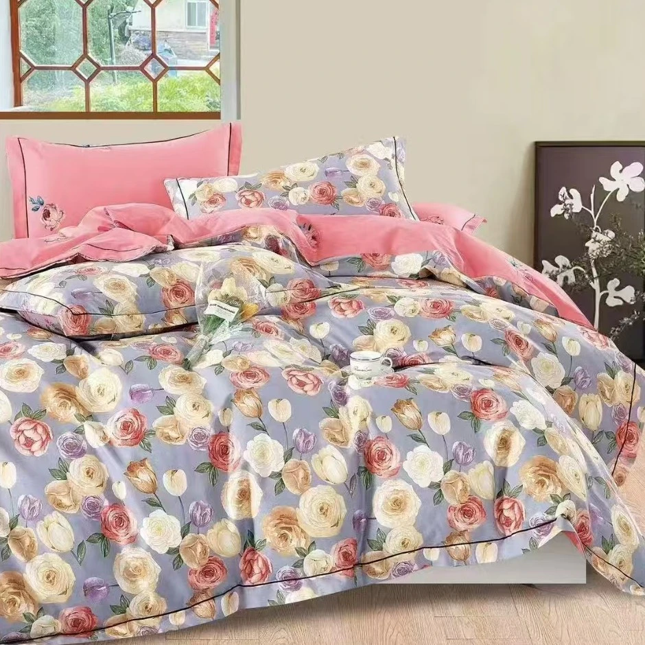 小楼春风 灰 | 李李纯棉定制 亲肤 斜纹棉床品 高支高密四季