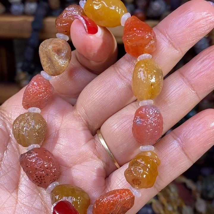 玛瑙/玉髓珠宝半成品未镶嵌