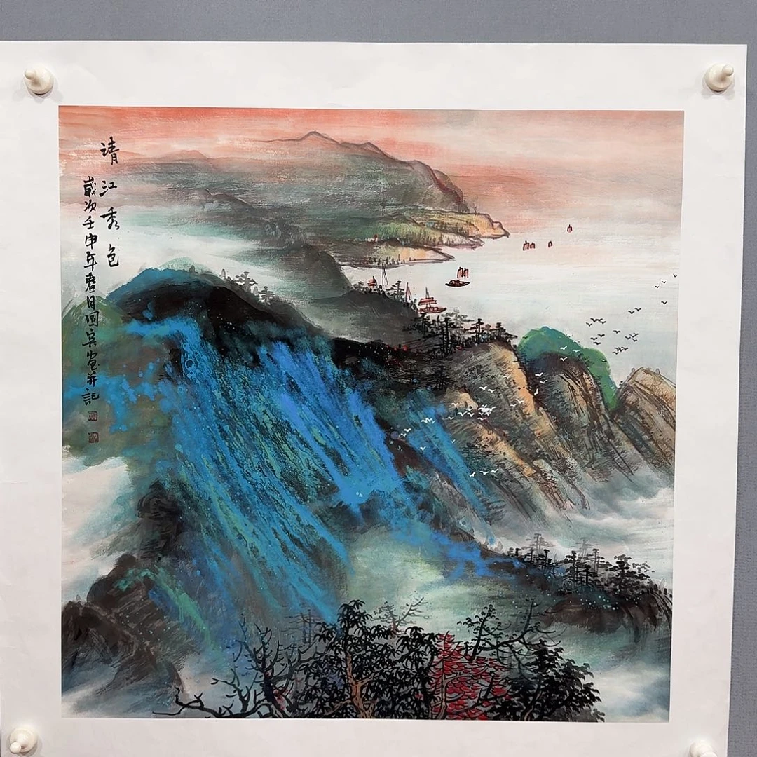 国画莫国宾老师国画精品