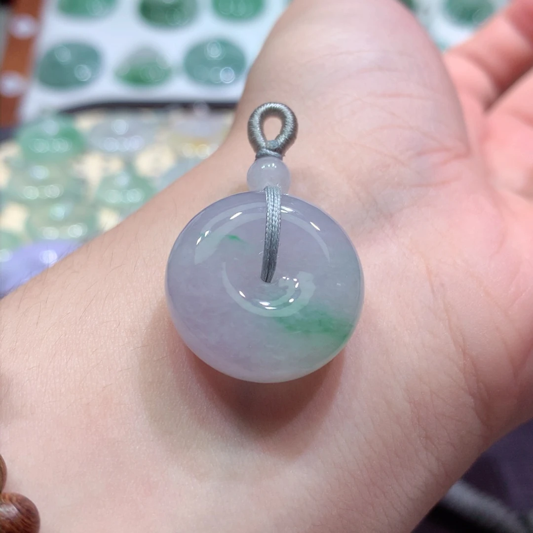 翡翠未镶嵌颈饰36