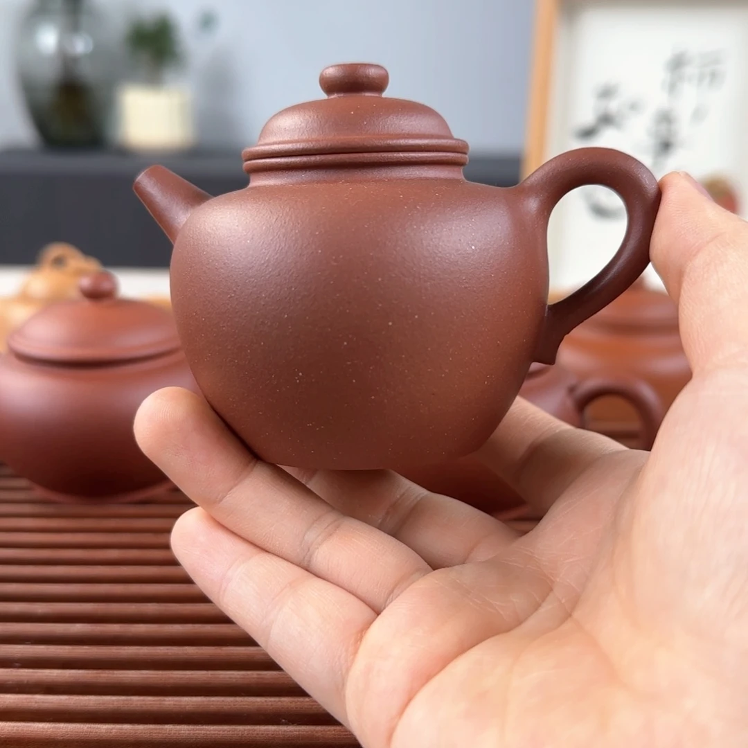 紫砂茶壶?****n微瑕圈纽
