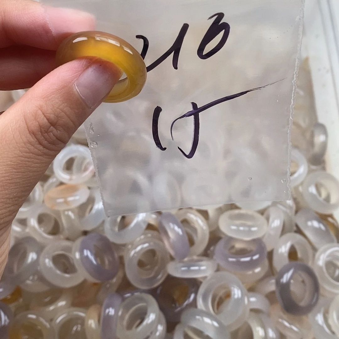 未镶嵌戒指玛瑙/玉髓
