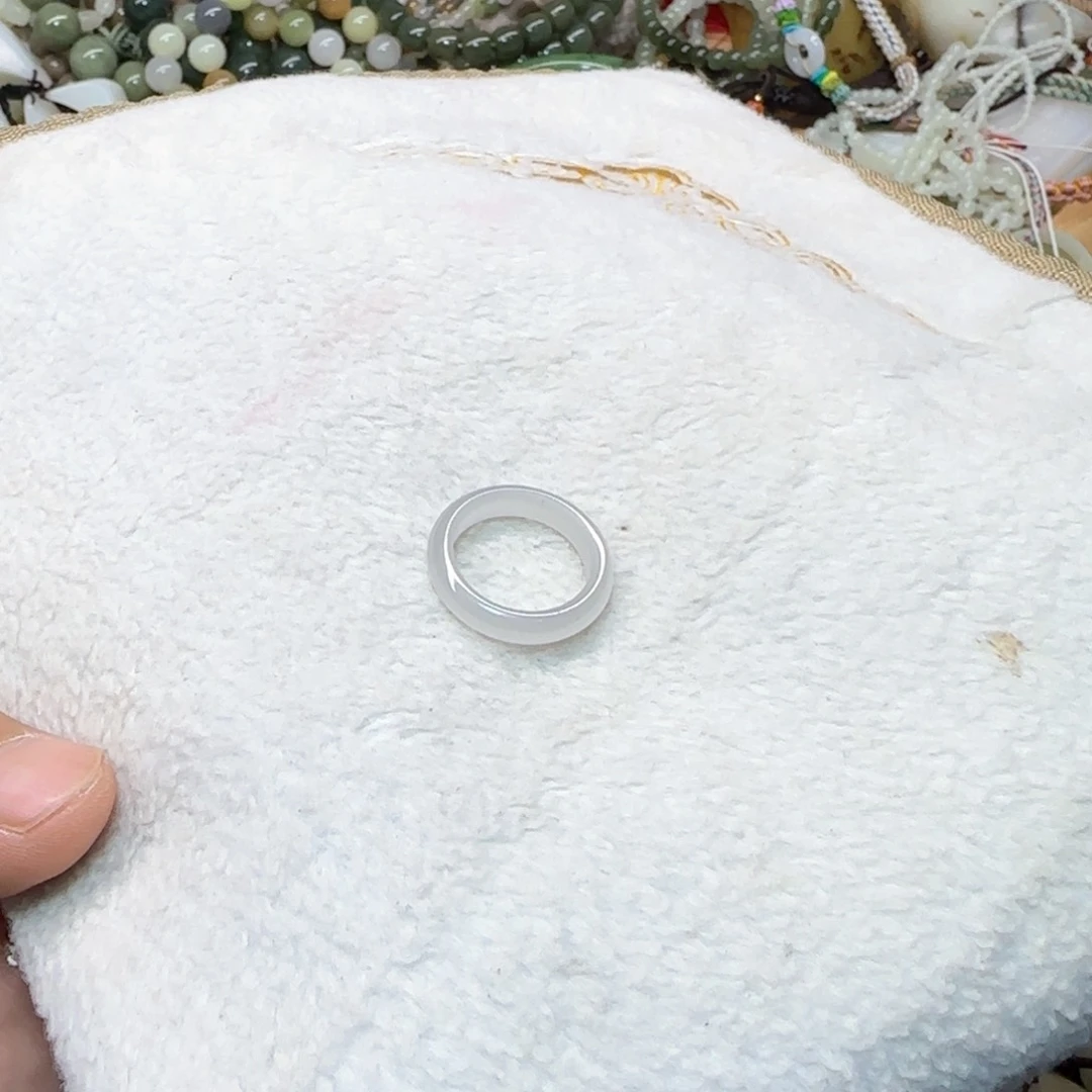 和田玉戒指未镶嵌南*一